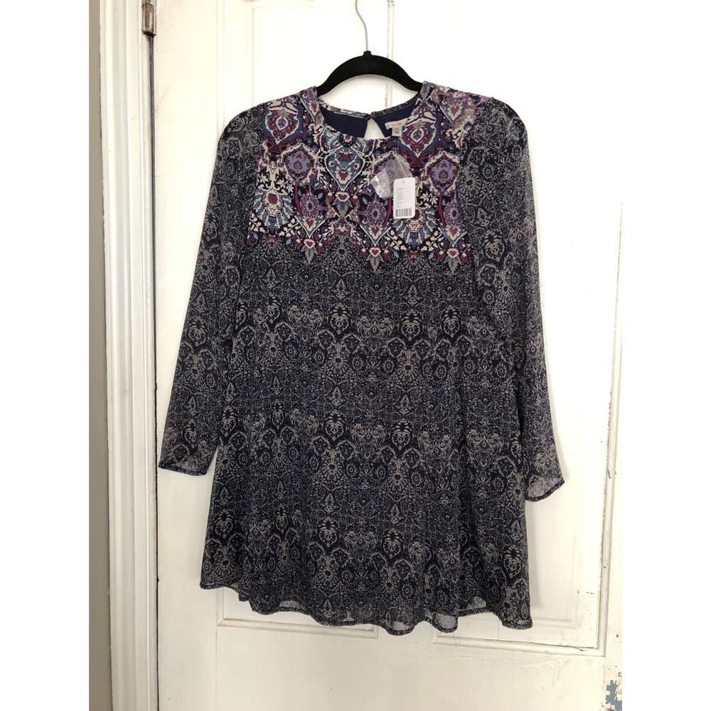 XS Ecote Long Sleeved-Dress.